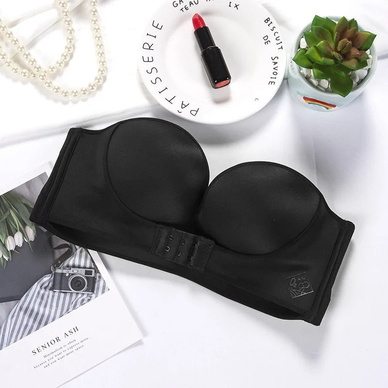 Women's Strapless Push Up Bra