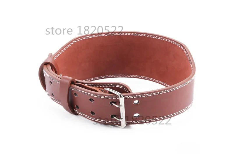 Leather Weightlifting Belt Gym