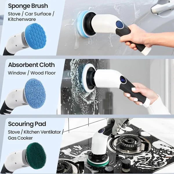 Electric Spin Scrubber